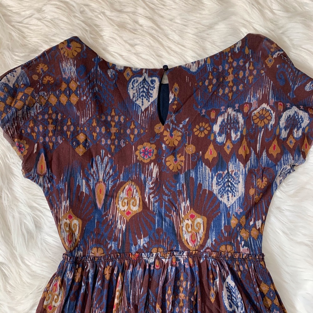 Anthropologie Weston Wear Caraz Floral Tulle Dress View 2